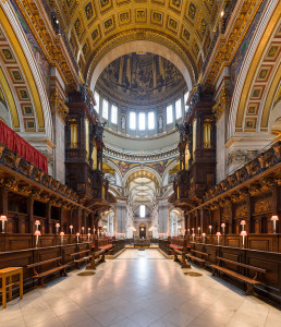 Center - looking towards the nave