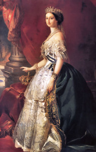 Worth dress - Empress Eugenie by Winterhalter 1853