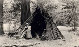 Yosemite - Miwok indiana circa 1925
