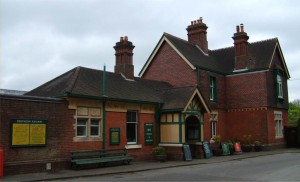 Downton railway station Horsted Keynes in Sussex