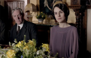 mourning clothes - Lady Mary 2