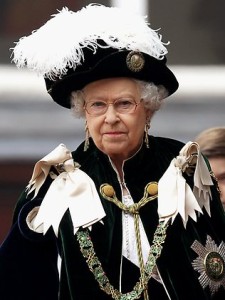 Queen Elizabeth - Order of the Garter Hat