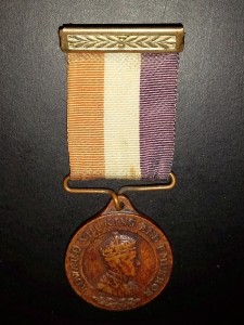 King Edward III - coronation medal front