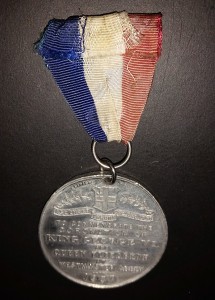 King George VI - coronation medal back
