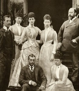 Prince Albert Edward - his children