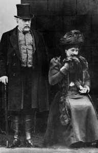Princess Louise with her husband