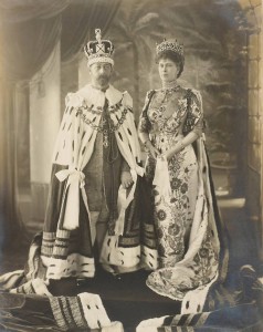 King George V and Queen Mary - Delhi Dubar portrait