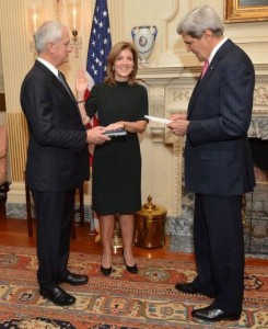 John Kerry swears in Caroline Kennedy as U.S. Ambassador to Japa