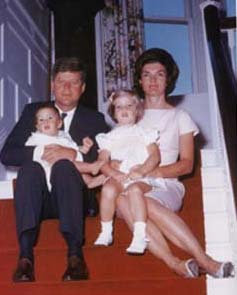 Kennedy family in the White House