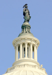 Capitol dome lantern - exterior