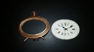 Altered clock - disassembled