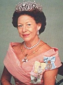 Princess Margaret - wearing three family orders