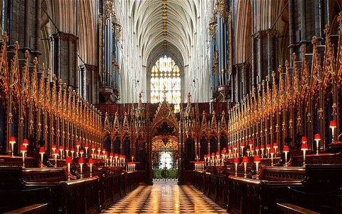 a map of Westminster Abbey | The Enchanted Manor