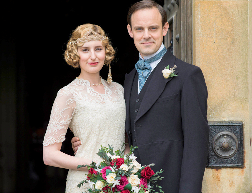 Lady Edith Wedding Dress Downton Abbey The Enchanted Manor